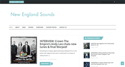 Desktop Screenshot of newenglandsounds.com